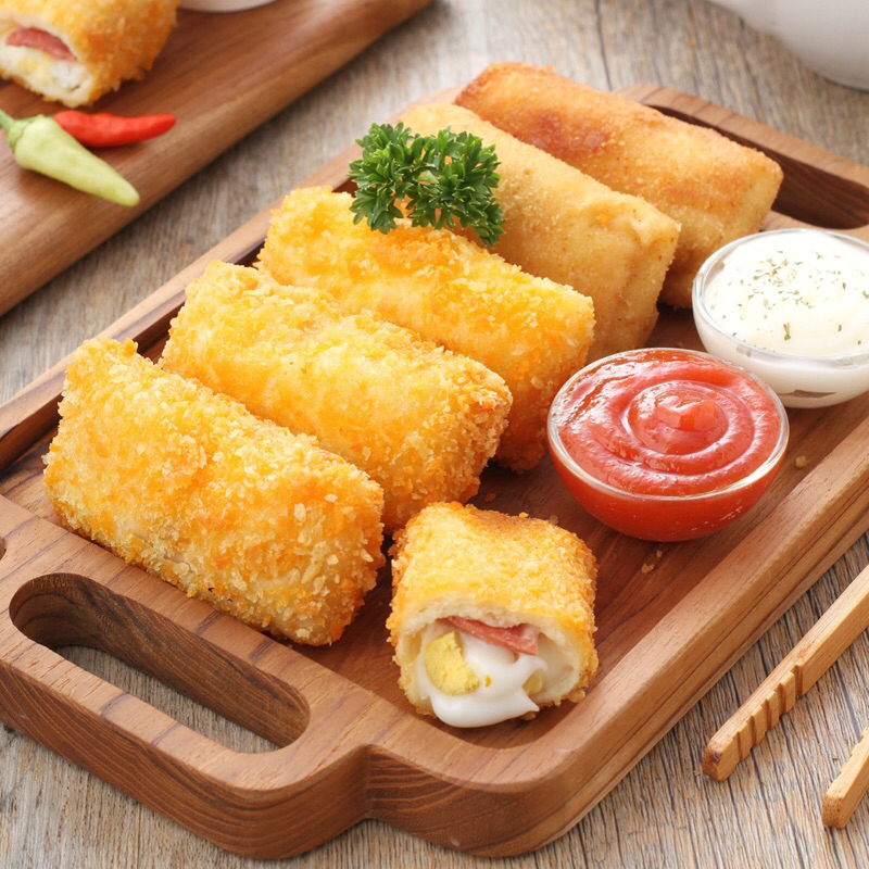 

RISOL MAYO/ RISOL MAYO FROZEN/ RISOL MAYONISE/ RISOLES/ RISOL SMOKED BEEF