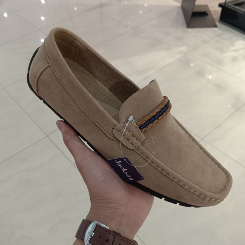 jackson sepatu pria slip on blodroh original matahari