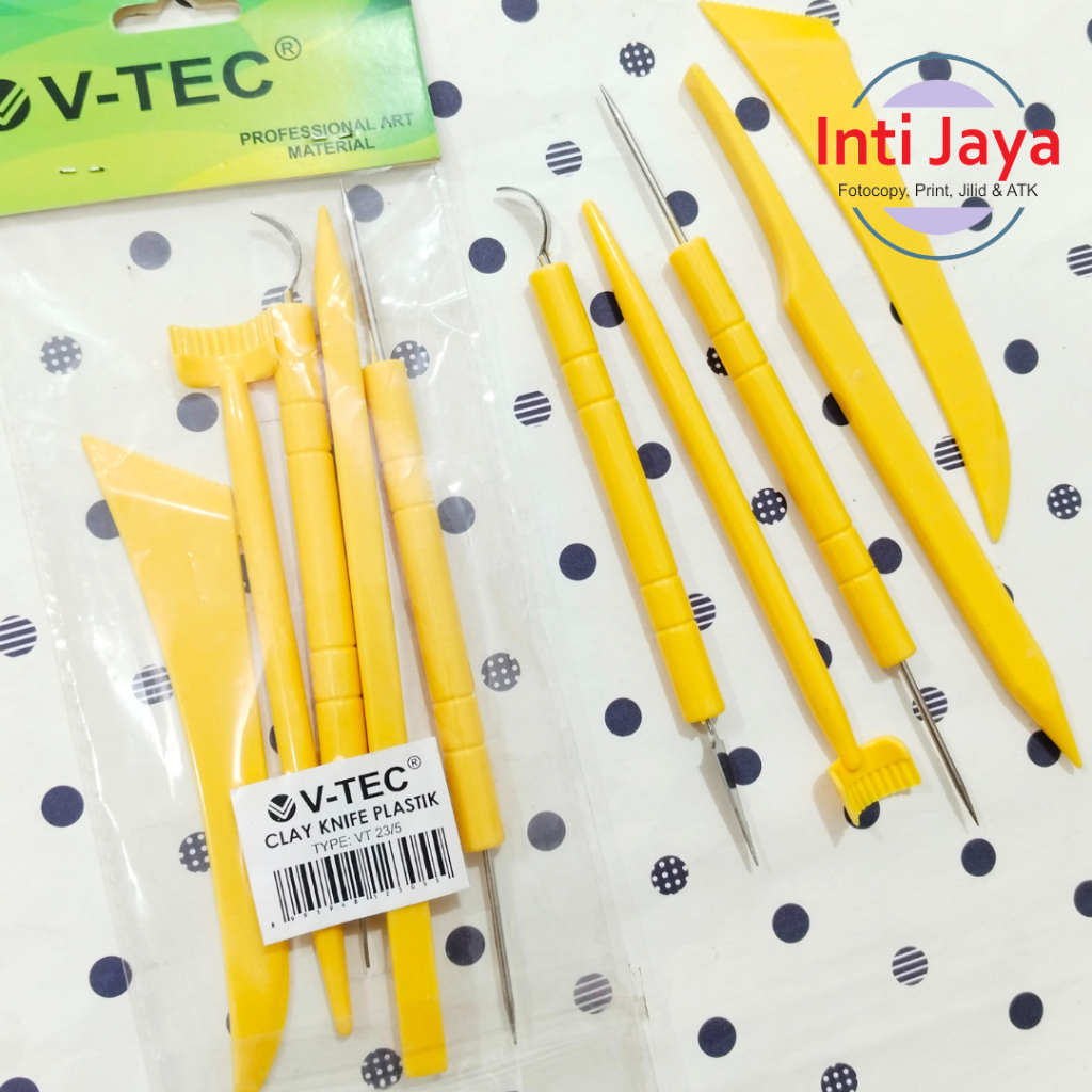 

Butsir Plastik Clay Knife Plastik V-Tec VT
