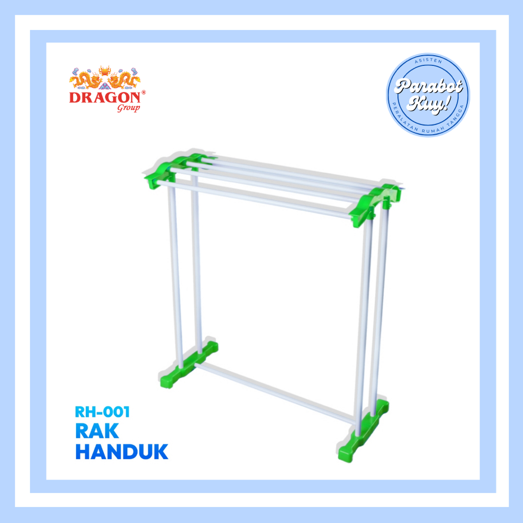 Dragon Rak Handuk Alumunium / Gantungan Handuk / Jemuran Kecil / Jemuran Handuk / Jemuran Baju Anak