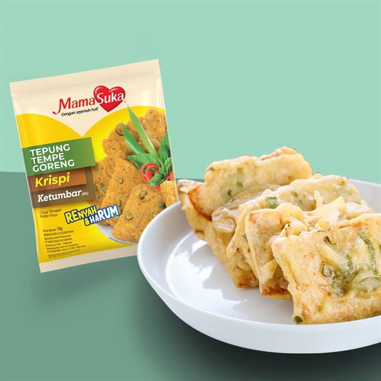 

MamaSuka Tepung Tempe Goreng Krispi Ketumbar 70gram