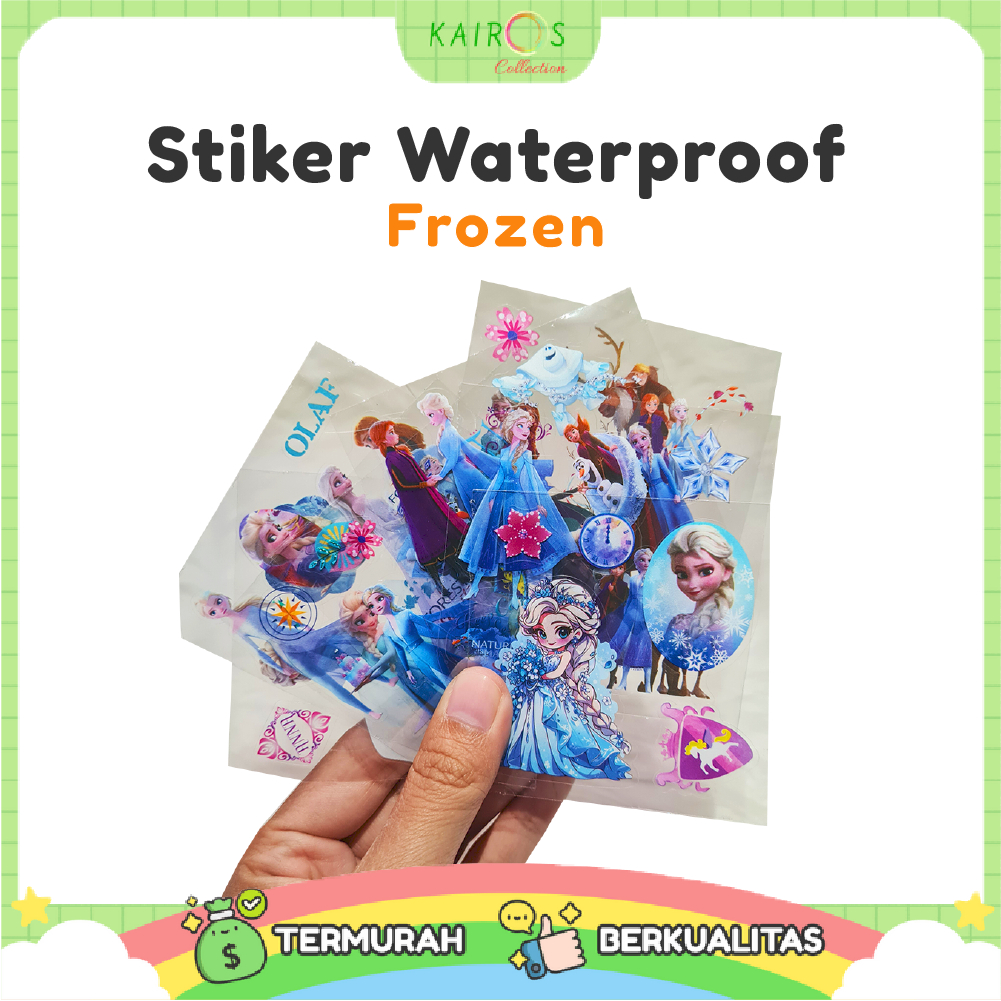 

STICKER NONO FROZEN [ECER] WATERPROOF / 1 LEMBAR STIKER