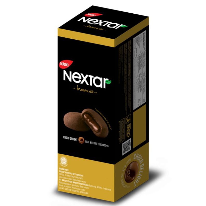 

NEXTAR Choco Brownies snack cokelat isi 8x 12 g