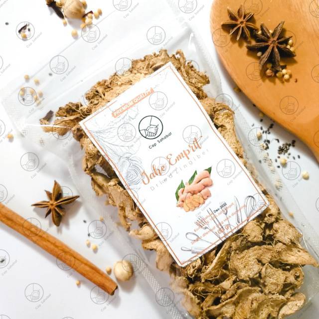 

100gr Jahe Emprit Kering / Dried Zingiber / Rempah / JSR 100% PREMIUM QUALITY