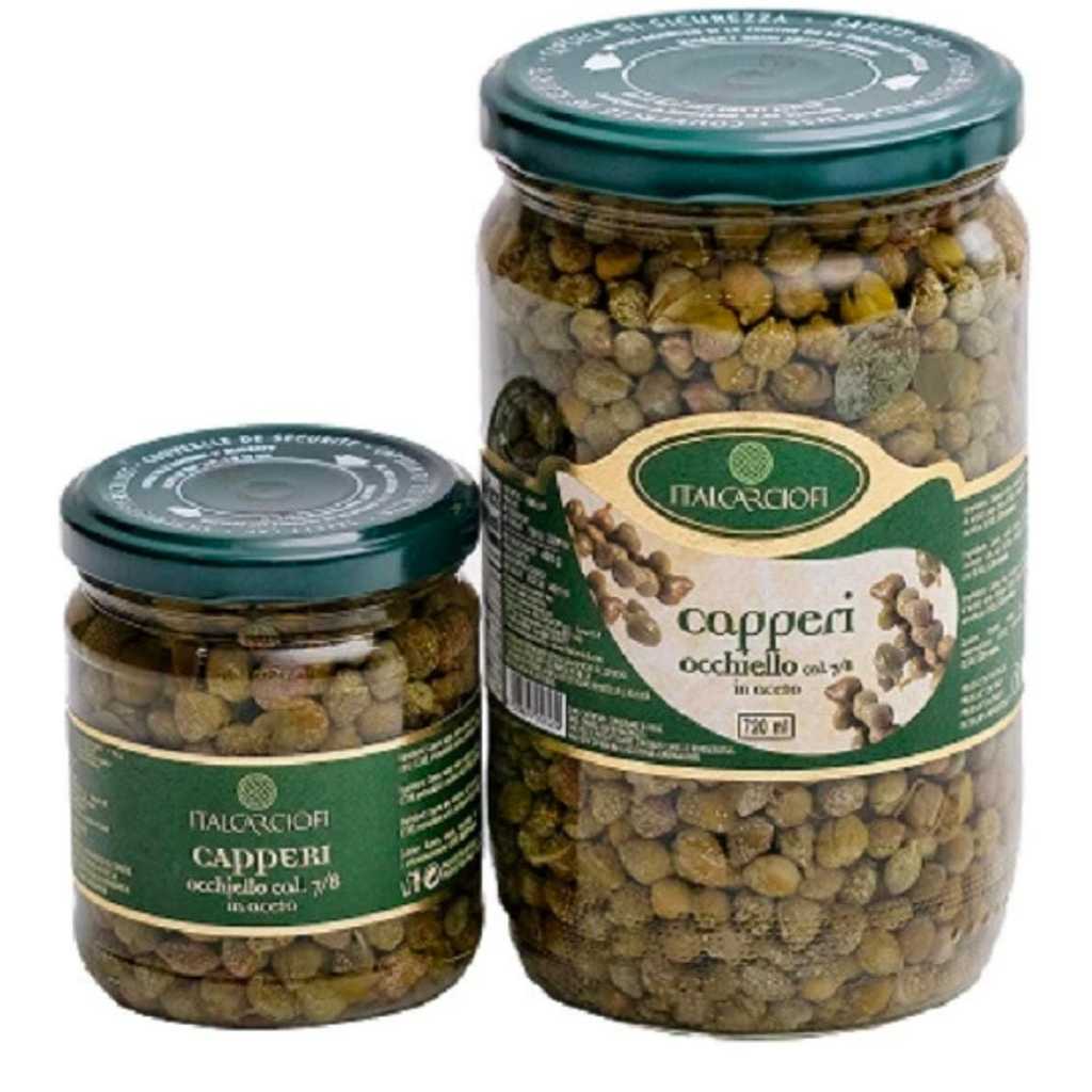 

Italcarciofi Capers Baby Kapulaga Ochiello in Vinegar 720ml
