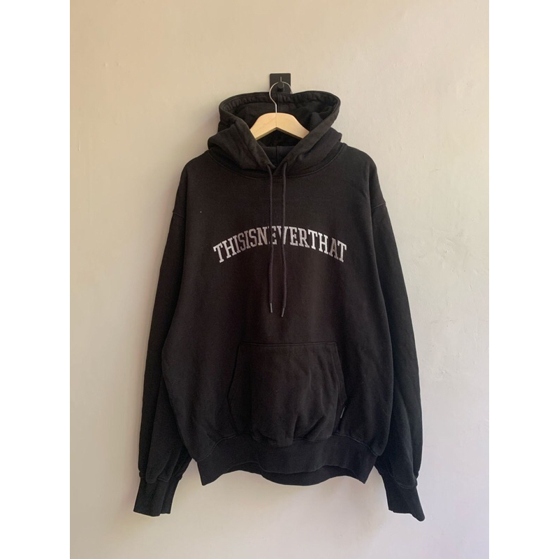 THISISNEVERTHAT Black Hoodie