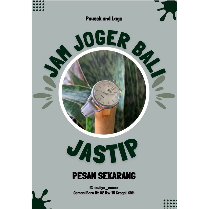 Jastip Jam Joger