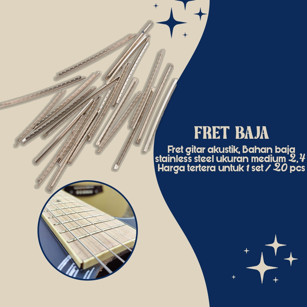 Fret/Grip Gitar Ukuran Medium