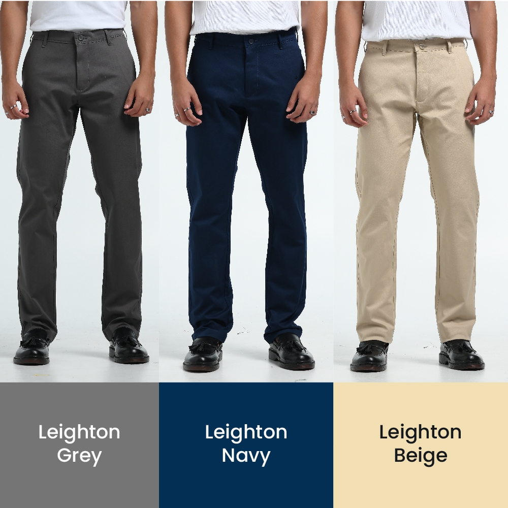 Manzone Celana Panjang Pria LEIGHTON Colour Series
