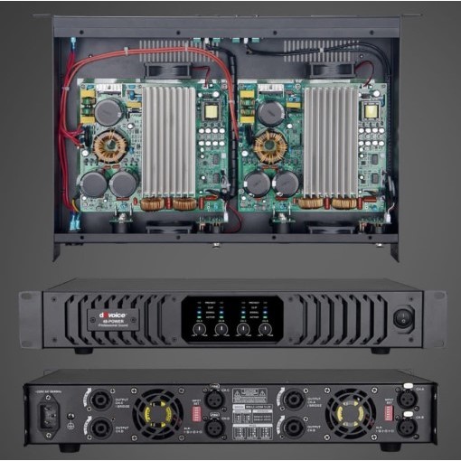 Power dB Voice 48 Power Amplifier dbvoice 48 Class D 4 Channel