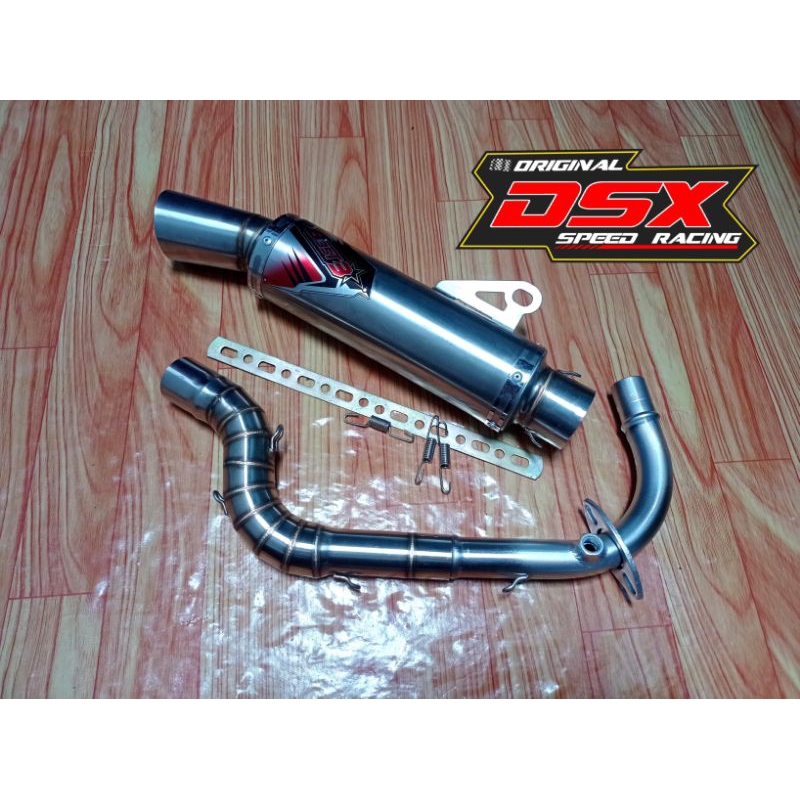 knalpot racing vespa matic best3 corong leher kobra inlet 38/50 primavera sprint iget  Lx S 125 150 