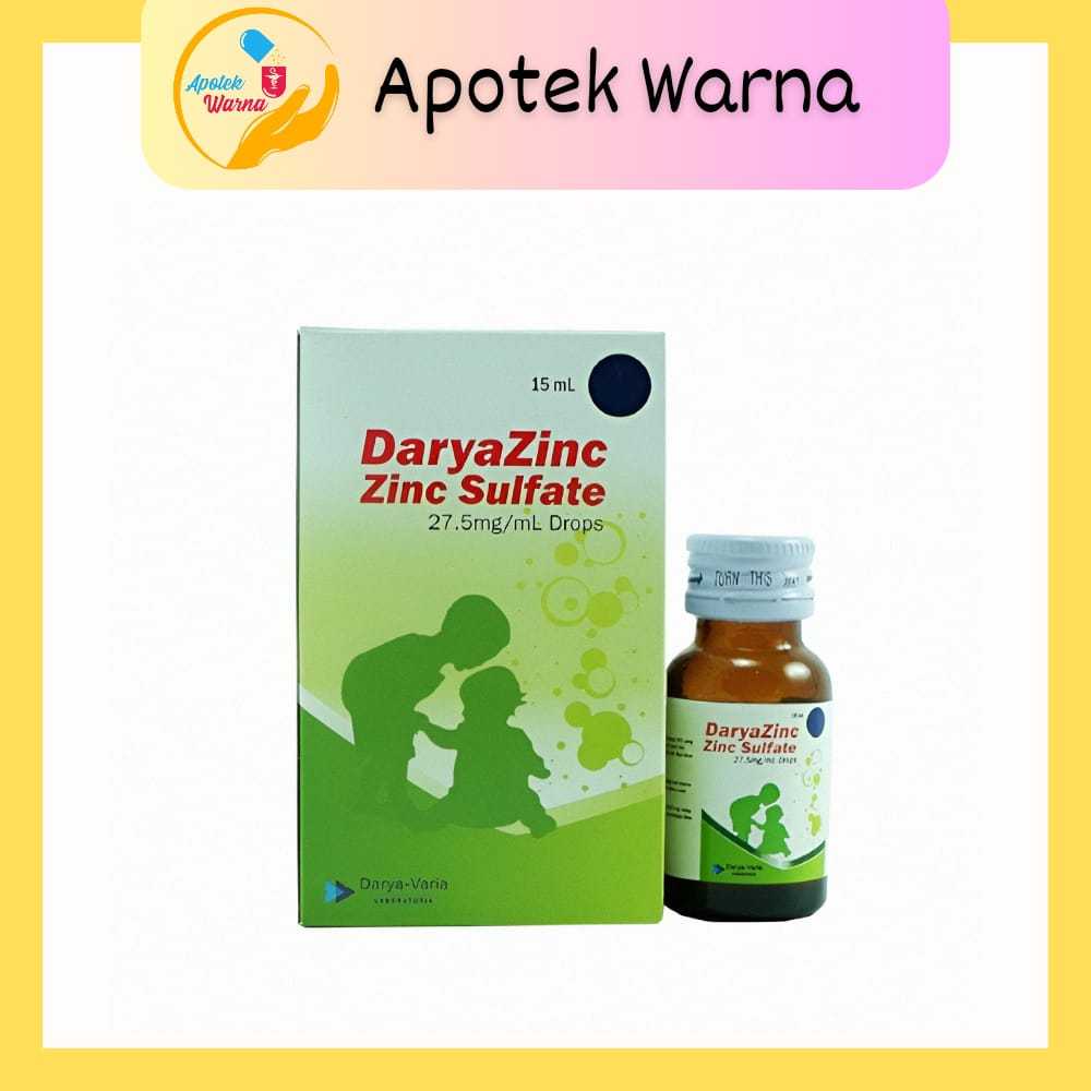 DARYAZINC DROP 15 ML   |   DARYAZINC SIRUP 60 ML