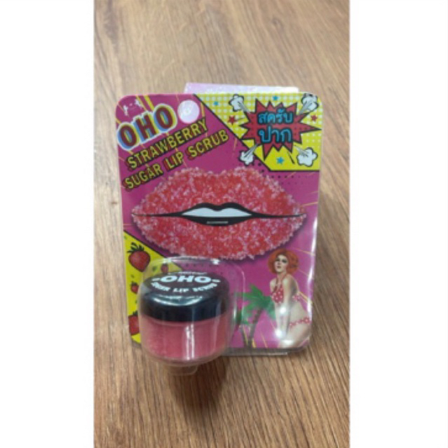 OHO LIP SCRUB STRAWBERRY