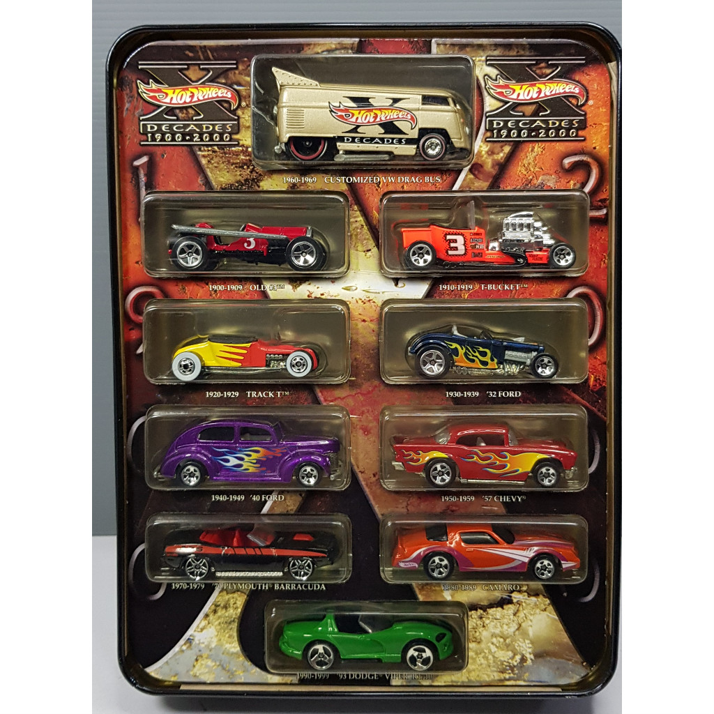 Hotwheels decades vw drag bus