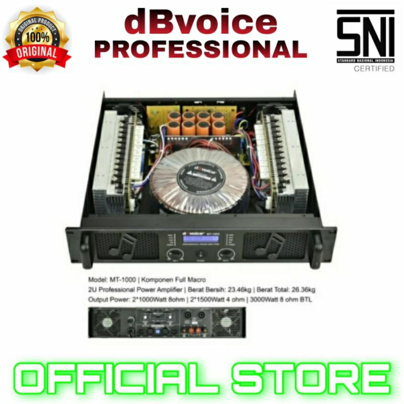 power amplifier 2 channel db voice mt 1000 power amplifier class h channel 2