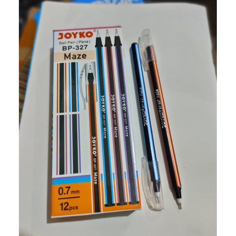 

(1 box) Joyko bolpoint pen joyko pulpen ready stock pulpen garis