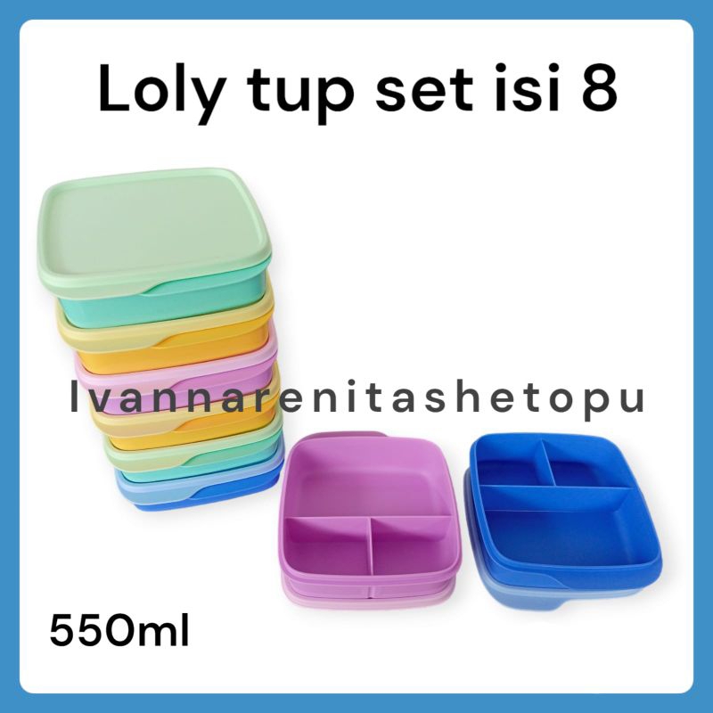 Loly tup set isi 8