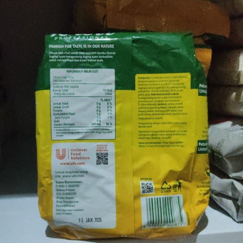 

RB22 Knorr Chicken Seasoning Powder 1kg