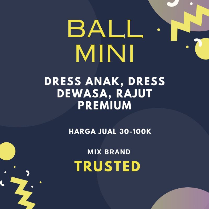 Paket Usaha Rajut, Baju Anak &amp; Dress Dewasa Premium Mix Brand Preloved Second