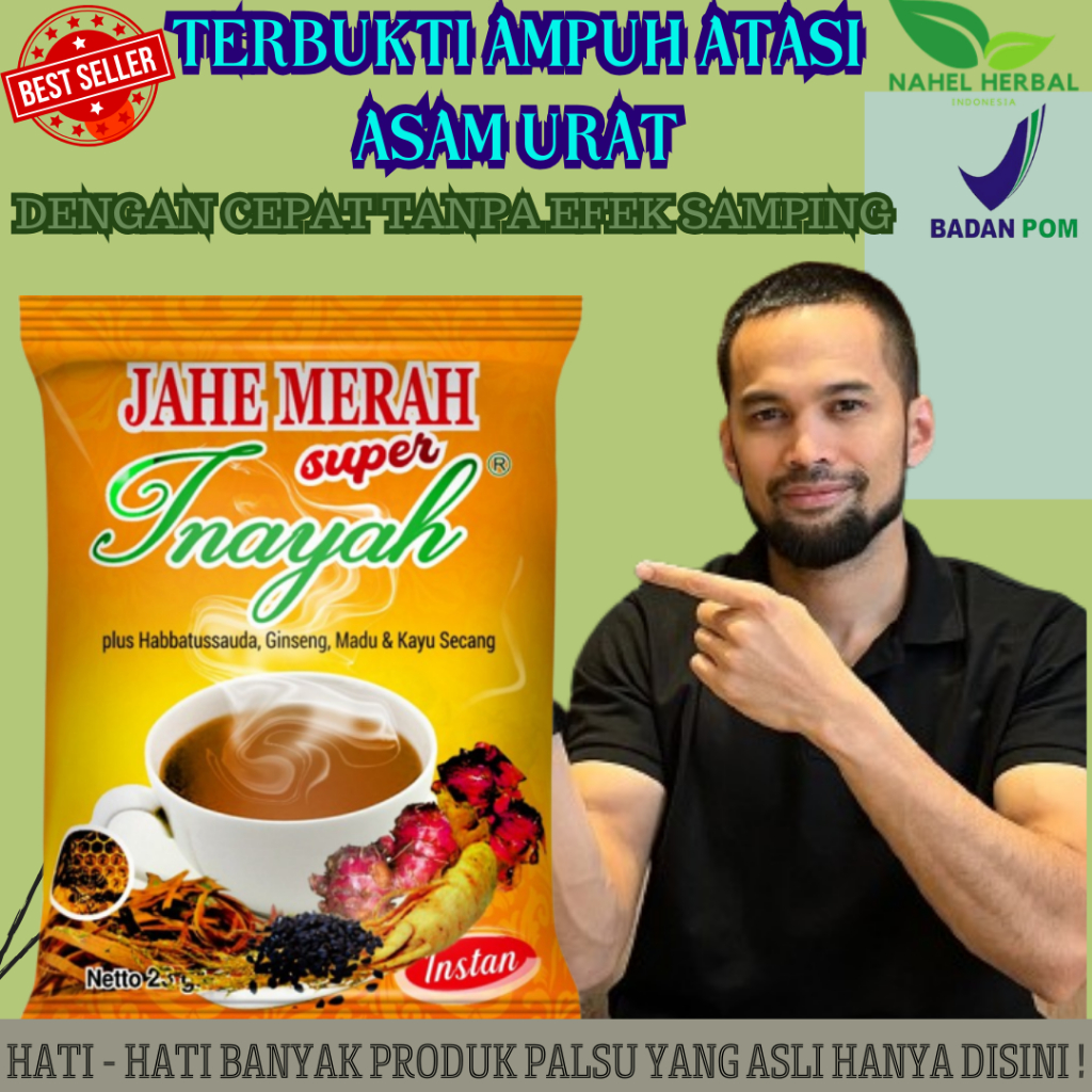 Obat Herbal Asam Urat Kolesterol Dan Sendi Paling Ampuh Resep Dokter Diapotik - Jahe Bubuk Instan In