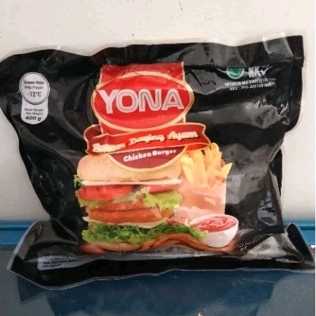 

Yona Chicken Burger isi 10pc