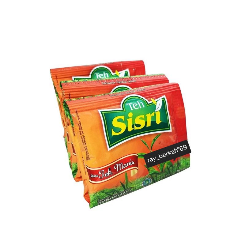 

Teh Sisri 1Renceng isi 10Sachet