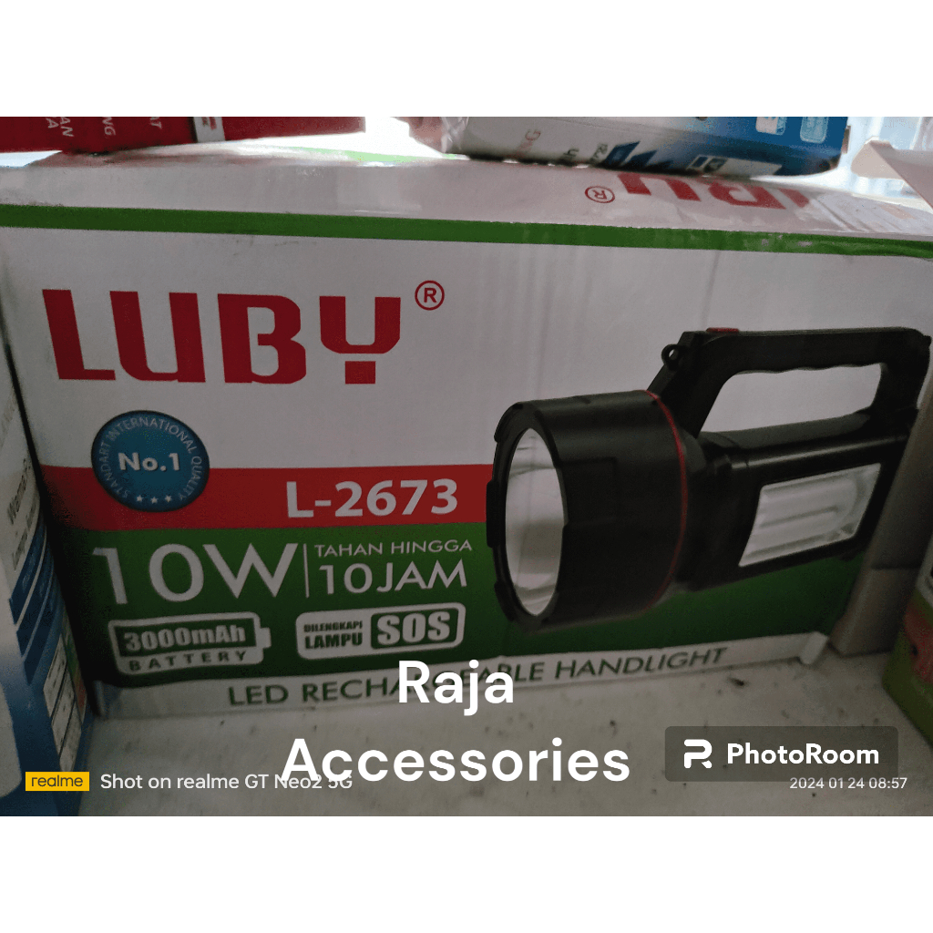 SENTER TANGAN LUBY L-2673 10 WATT