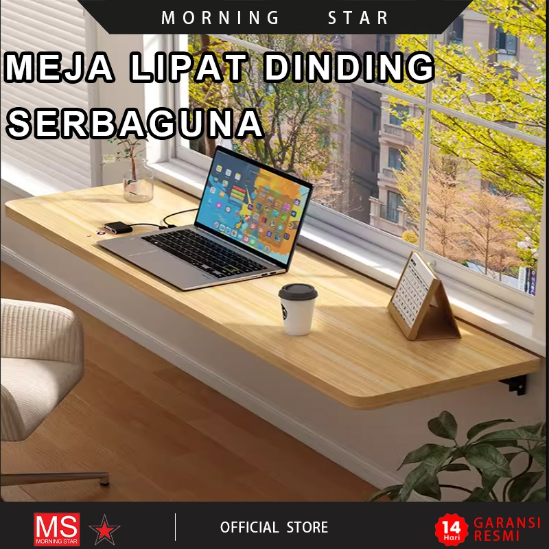 Meja Lipat Dinding / Meja Gantung / Meja Belajar / Meja Komputer / Rak Dapur Minimalis