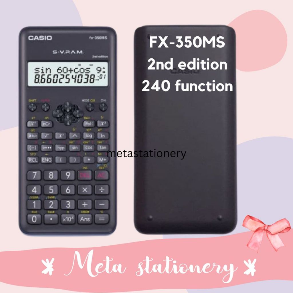 

Calculator Scientific / Kalkulator Casio FX-350MS Original