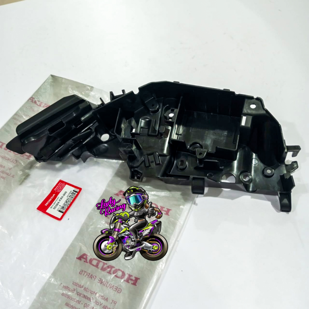 BOX BATERAI RUMAH DUDUKAN COVER BOX AKI ACCU CRF150 L HONDA ORIGINAL AHM