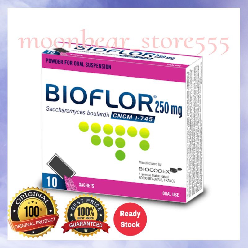 BIOFLOR / BIOFLORA PROBIOTICS 250 mg Probiotik 250 mg , 10 sachet ( 10's Sachets ) [ EXP : 06/26] LE