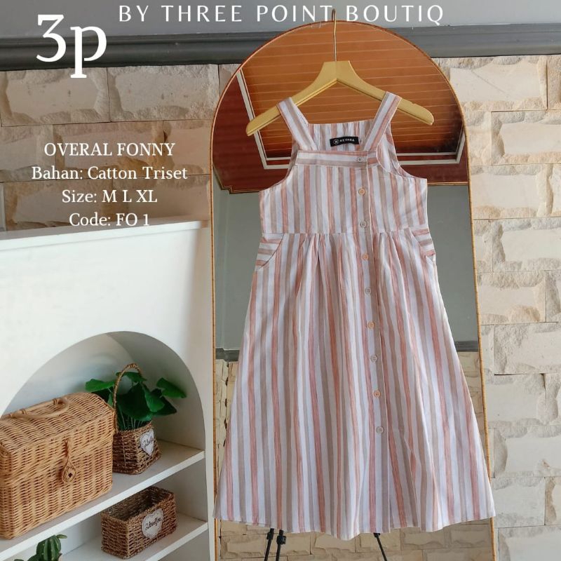 Gamis anak premium Overall anak 3 point