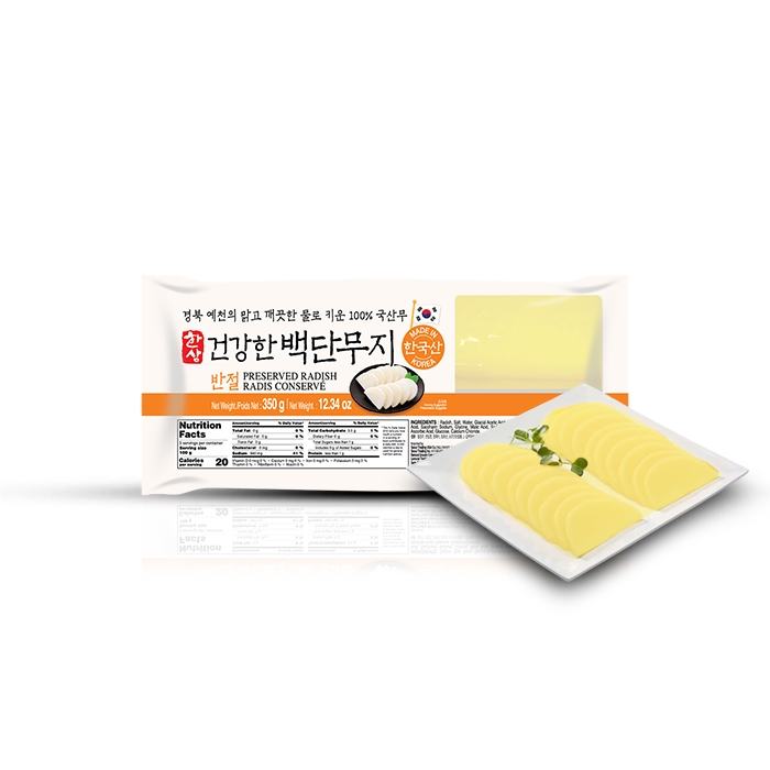 

Hansang Preserved Radish (White Half Sliced) 350g