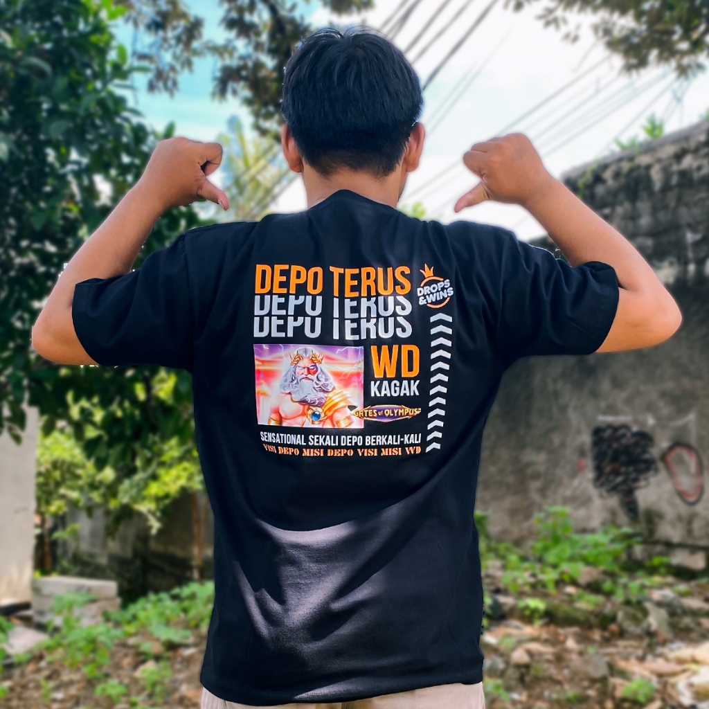 Desain Kaos Keren - Kaos Parodi Unik Desain Depo Terus WD Kaga