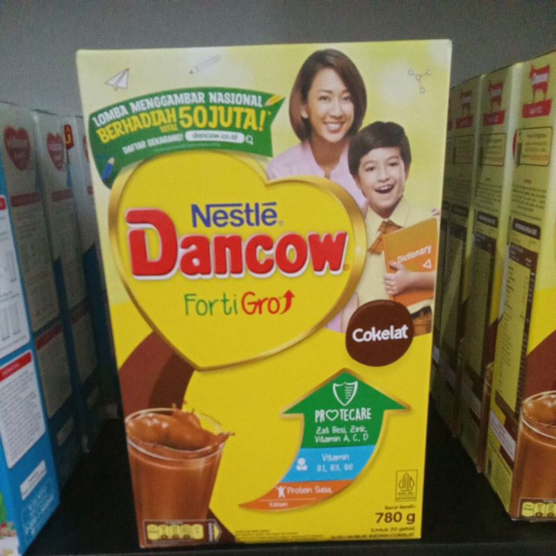 

Dancow Fortigro Cokelat 780g Susu Bubuk Dancow