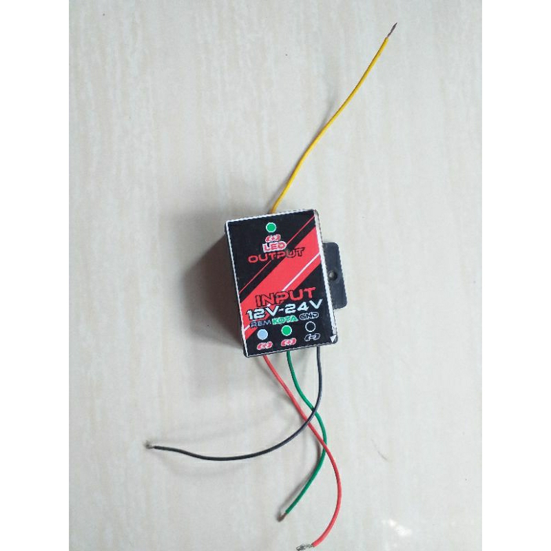 modul 1 lampu 2 fungsi / modul spiler universal 12v - 24v