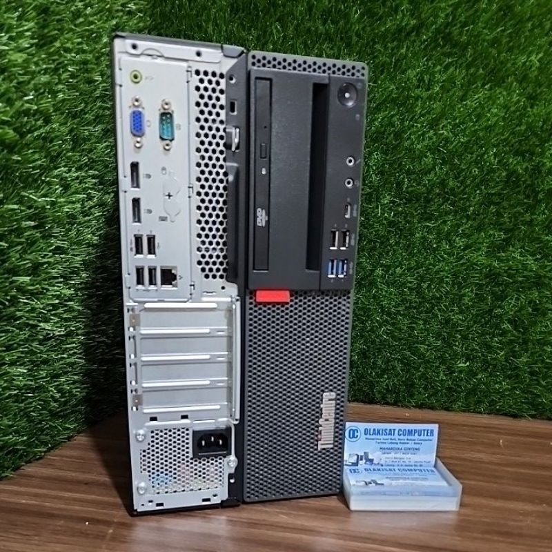 JUAL MURAH CPU LENOVO / PC LENOVO ThinkCentre M920s SFF CORE i5 GENERASI 8 8600 RAM DDR4 32GB SSD 51
