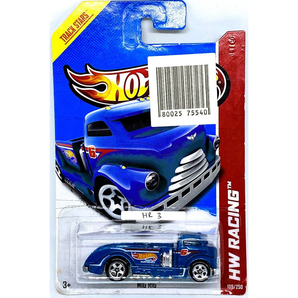 HOT WHEELS MIG RIG Blue Variation   - SERI CARD TAHUN 2014 #HOTWHEELS #DIECASTTRACK #TRUCKDIECAST