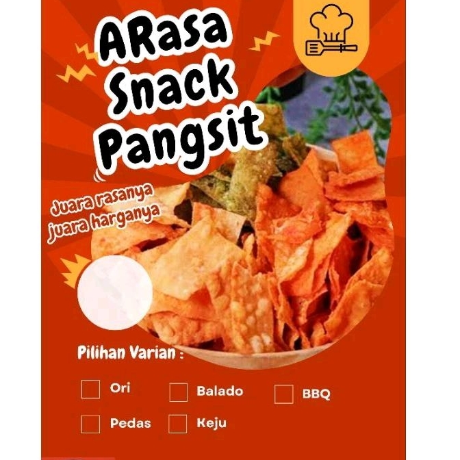 

snackpangsit 500 gr