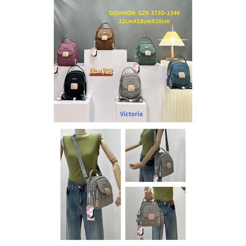 TAS SELEMPANG WANITA IMPORT SIGHMON K-373D