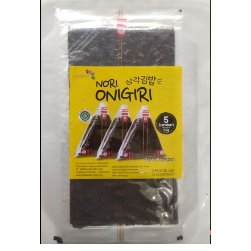 

Sushi Onigiri Halal 5 lembar Fresh pack