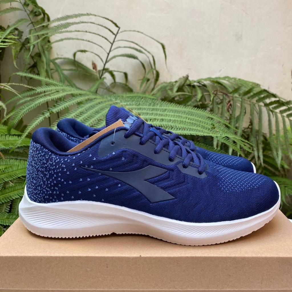 SEPATU DIADORA PRIA BNIB Diadora GIOVANA NAVY WHITE Sepatu Pria Original COD SNEAKER SPORTY RUNNING 