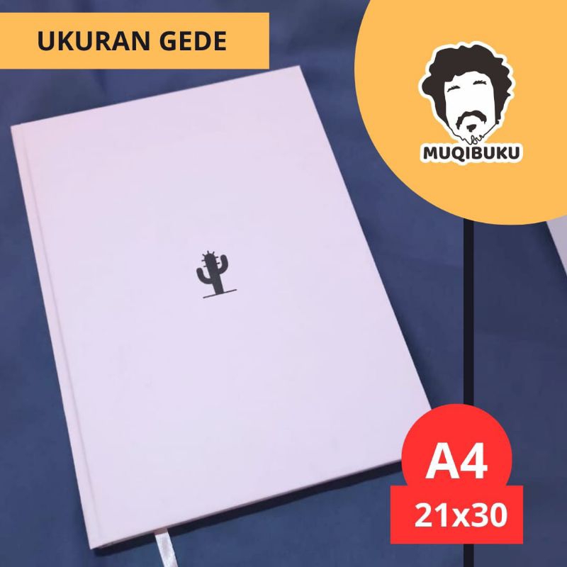 

Buku Custom Gede, ukuran A4, Hardcover