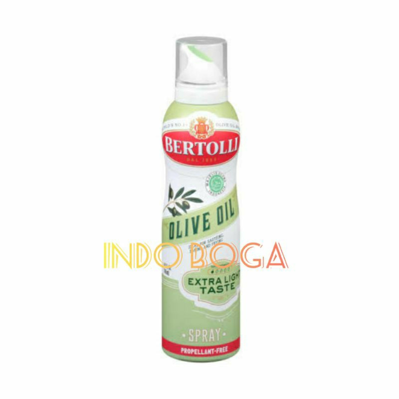 

Bertolli extra light olive oil spray 145 ml / minyak zaitun spray