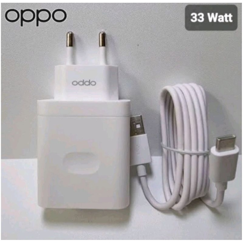 TC CHARGER OPPO 33 WATT SUPER VOOC TRAVEL ADAPTOR CASAN CAS