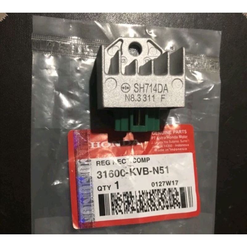 ORIGINAL AHM Kiprok Regulator Motor Honda Revo Vario 110 125 Blade Beat Fi Esp Scoopy KVB ORI Karbu 