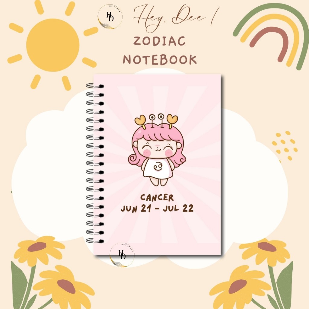 

HeyDee Notebook A5 Spiral Edisi ZODIAC Part 2