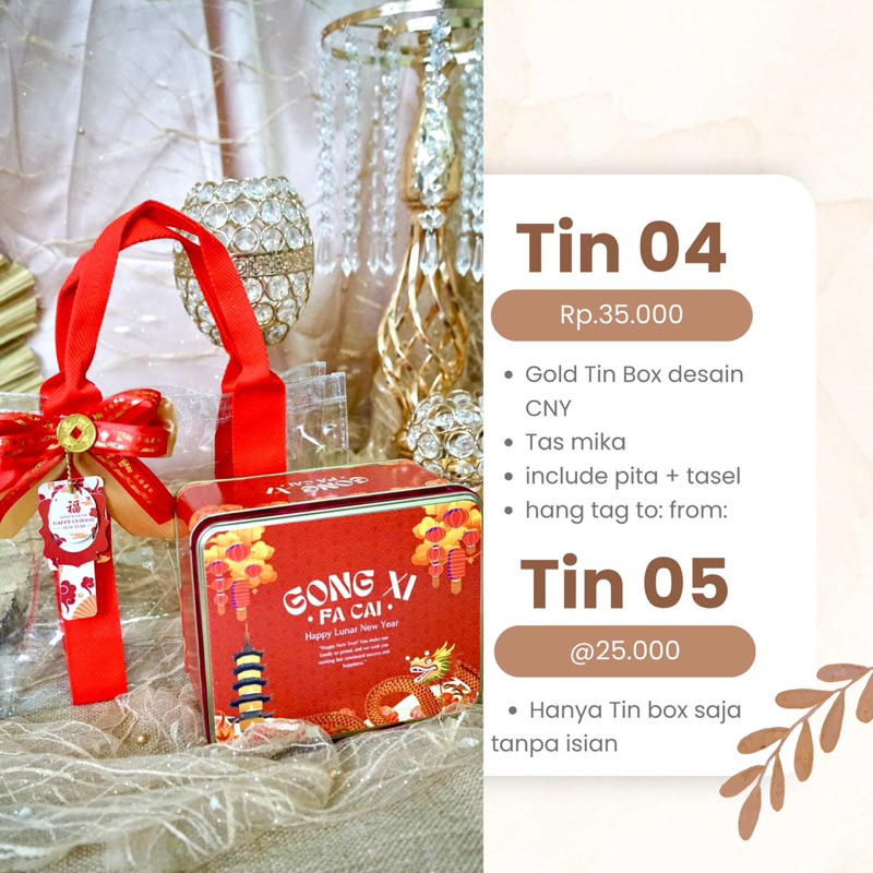 

packaging hampers imlek