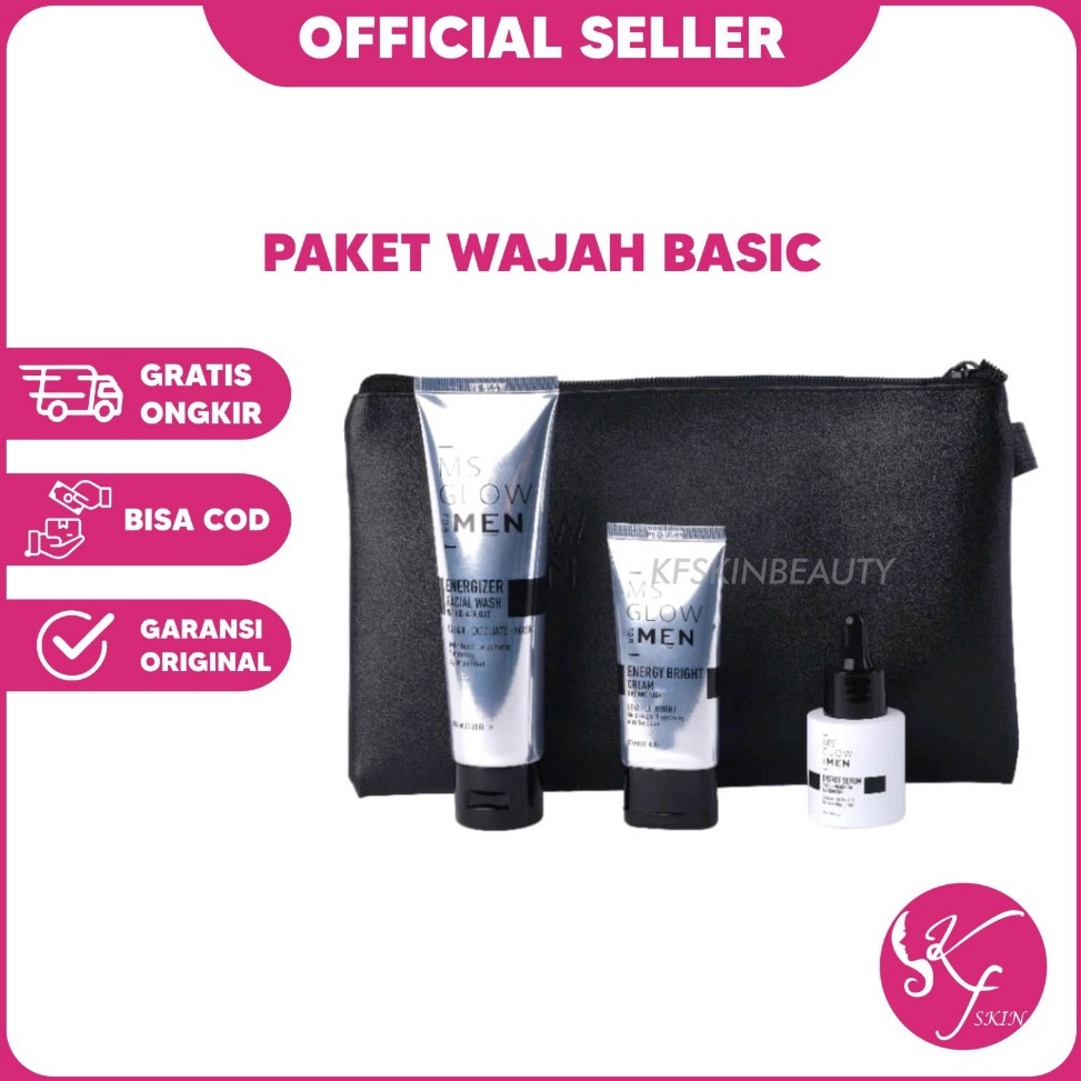 Subsidi codeCc1C6 MS GLOW MEN  MS GLOW FOR MEN  PAKET BASIC MS GLOW FOR MEN