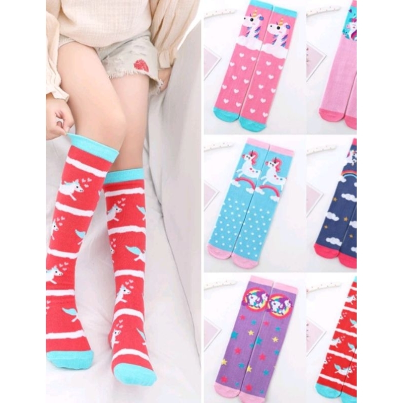KAOS KAKI PANJANG ANAK CEWEK / KAOS KAKI KOREA ANAK PEREMPUAN / KAOS KAKI FASHION ANAK PEREMPUAN / K